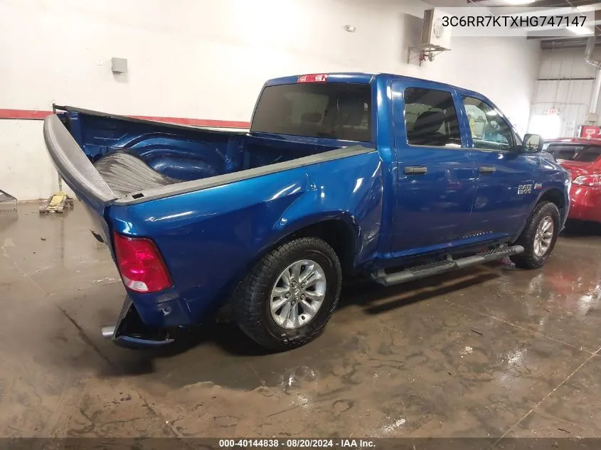 3C6RR7KTXHG747147 2017 Ram 1500 Express 4X4 5'7 Box