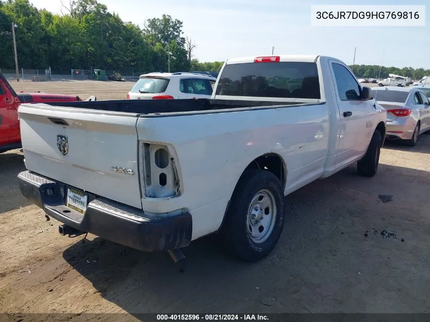 3C6JR7DG9HG769816 2017 Ram 1500 St