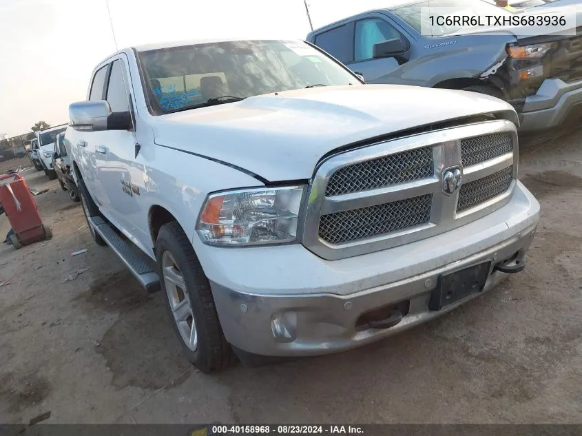 1C6RR6LTXHS683936 2017 Ram 1500 Lone Star Silver 4X2 5'7 Box