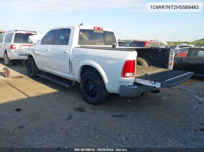 1C6RR7NT2HS588483 2017 Ram 1500 Laramie 4X4 5'7 Box