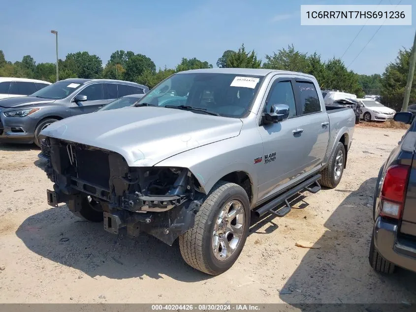 2017 Ram 1500 Laramie 4X4 5'7 Box VIN: 1C6RR7NT7HS691236 Lot: 40204426