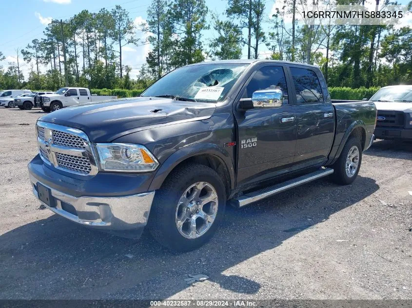 2017 Ram 1500 Laramie VIN: 1C6RR7NM7HS883345 Lot: 40232587