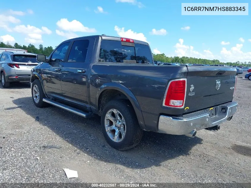 2017 Ram 1500 Laramie VIN: 1C6RR7NM7HS883345 Lot: 40232587