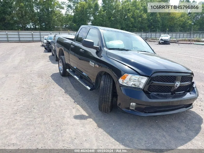 1C6RR7FT8HS796866 2017 Ram 1500 Express Quad Cab 4X4 6'4 Box