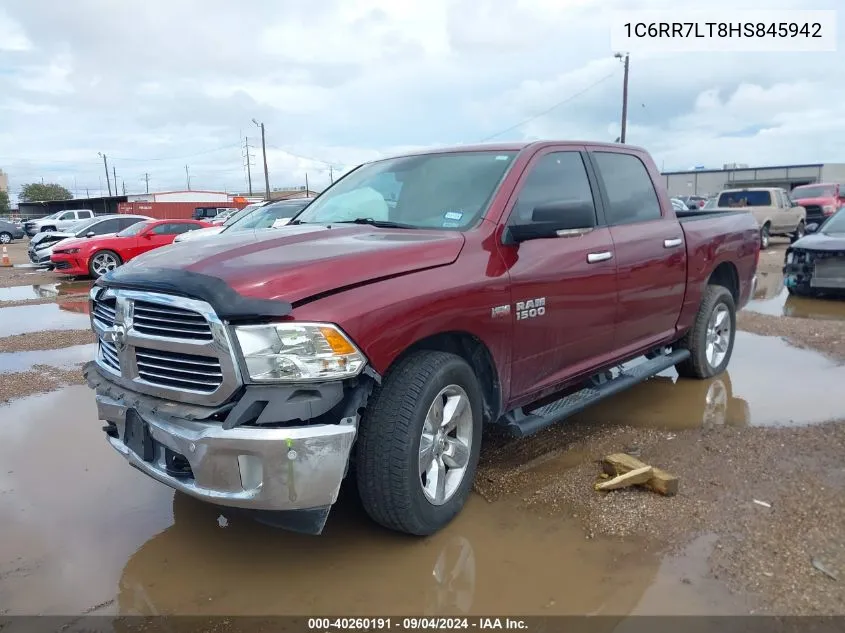 2017 Ram 1500 Lone Star 4X4 5'7 Box VIN: 1C6RR7LT8HS845942 Lot: 40260191