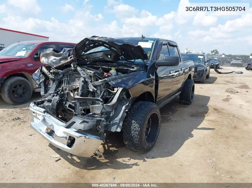 2017 Ram 1500 Slt VIN: 3C6RR7LT3HG505704 Lot: 40267686