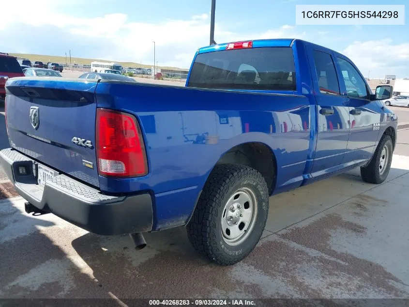 1C6RR7FG5HS544298 2017 Ram 1500 Tradesman Quad Cab 4X4 6'4 Box