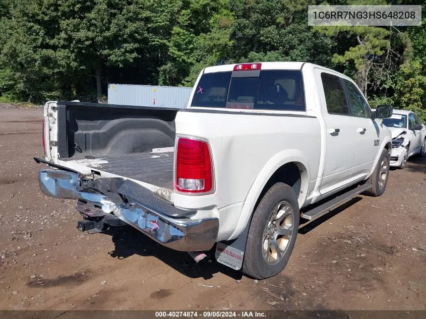 1C6RR7NG3HS648208 2017 Ram 1500 Laramie 4X4 5'7 Box