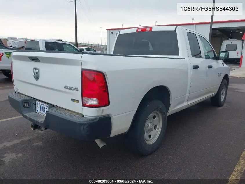 1C6RR7FG5HS544303 2017 Ram 1500 Tradesman Quad Cab 4X4 6'4 Box