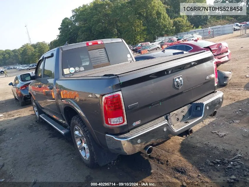 2017 Ram 1500 Laramie VIN: 1C6RR7NT0HS528458 Lot: 40295714