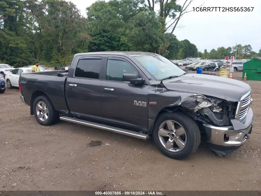 2017 Ram 1500 Slt VIN: 1C6RR7TT2HS565367 Lot: 40307885