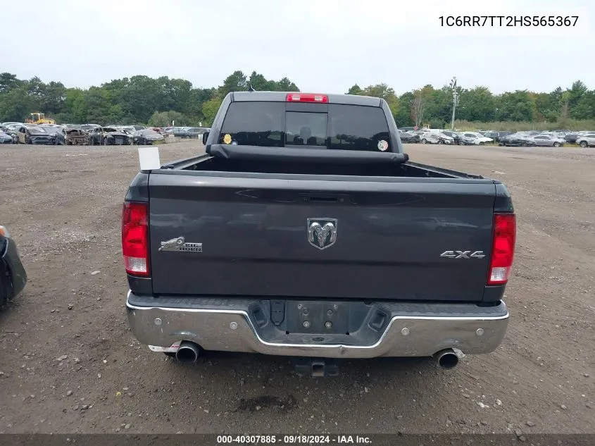 2017 Ram 1500 Slt VIN: 1C6RR7TT2HS565367 Lot: 40307885