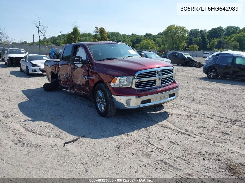 2017 Ram 1500 Slt VIN: 3C6RR7LT6HG642989 Lot: 40323805