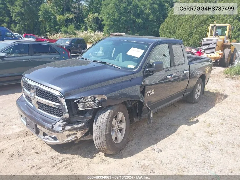 2017 Ram 1500 Slt VIN: 1C6RR7GG4HS787499 Lot: 40334063