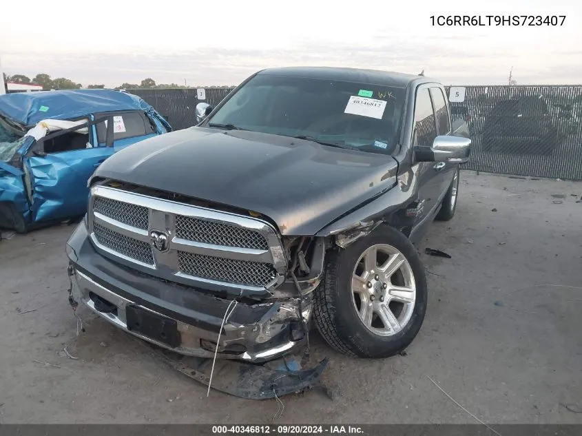 1C6RR6LT9HS723407 2017 Ram 1500 Lone Star Silver 4X2 5'7 Box