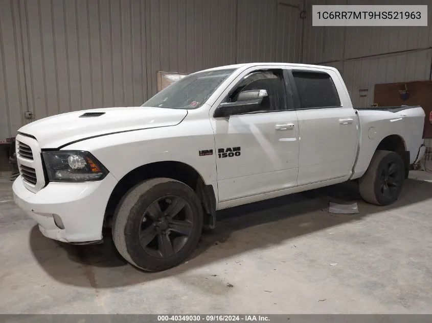 2017 Ram 1500 Sport VIN: 1C6RR7MT9HS521963 Lot: 40349030