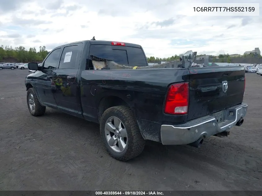 1C6RR7TT7HS552159 2017 Ram 1500 Big Horn 4X4 6'4 Box