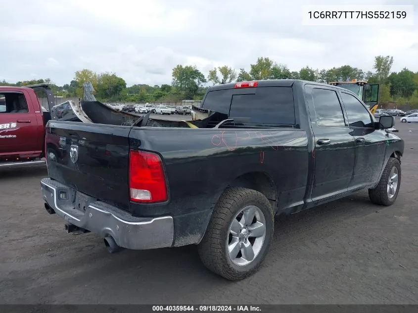 1C6RR7TT7HS552159 2017 Ram 1500 Big Horn 4X4 6'4 Box