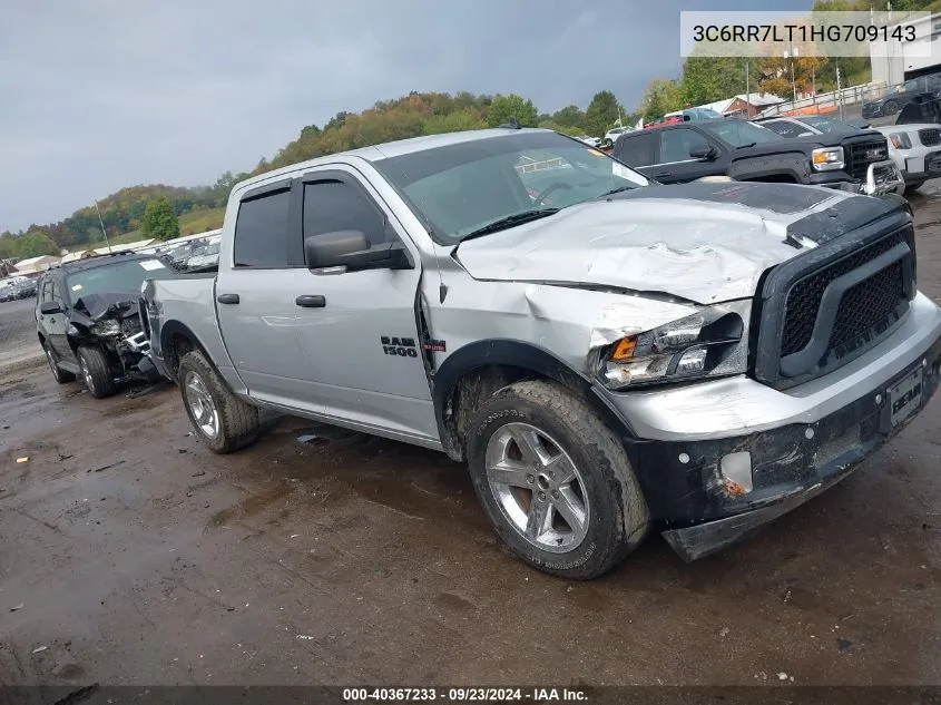 2017 Ram 1500 Slt VIN: 3C6RR7LT1HG709143 Lot: 40367233