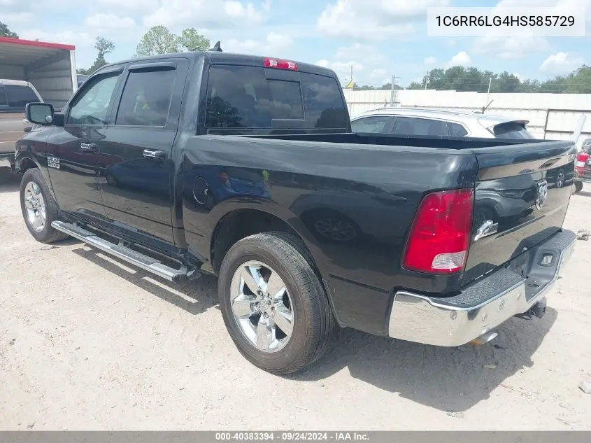 1C6RR6LG4HS585729 2017 Ram 1500 Big Horn 4X2 5'7 Box