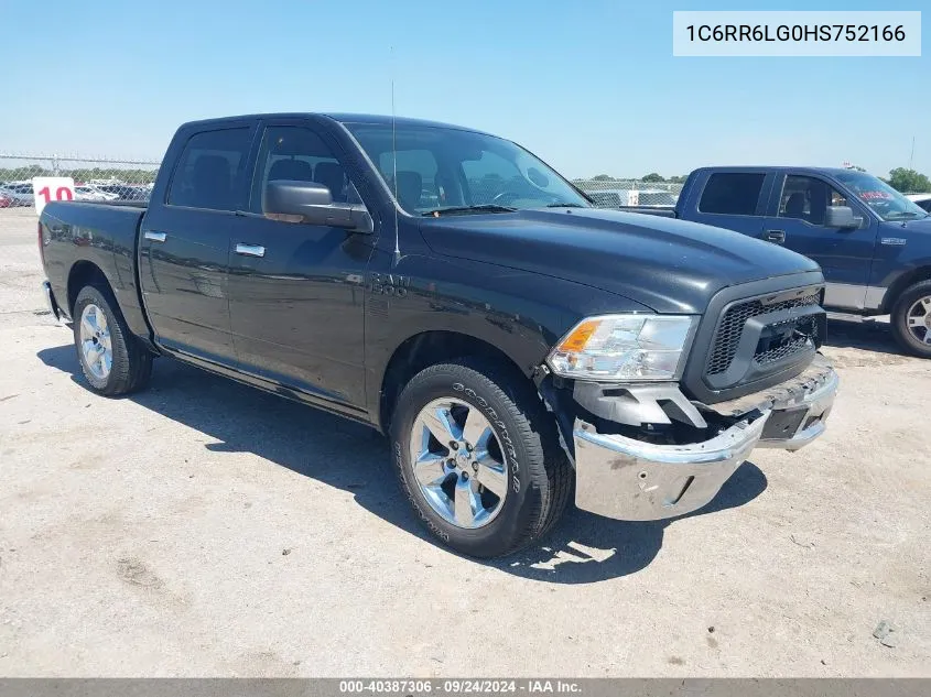 2017 Ram 1500 Lone Star 4X2 5'7 Box VIN: 1C6RR6LG0HS752166 Lot: 40387306