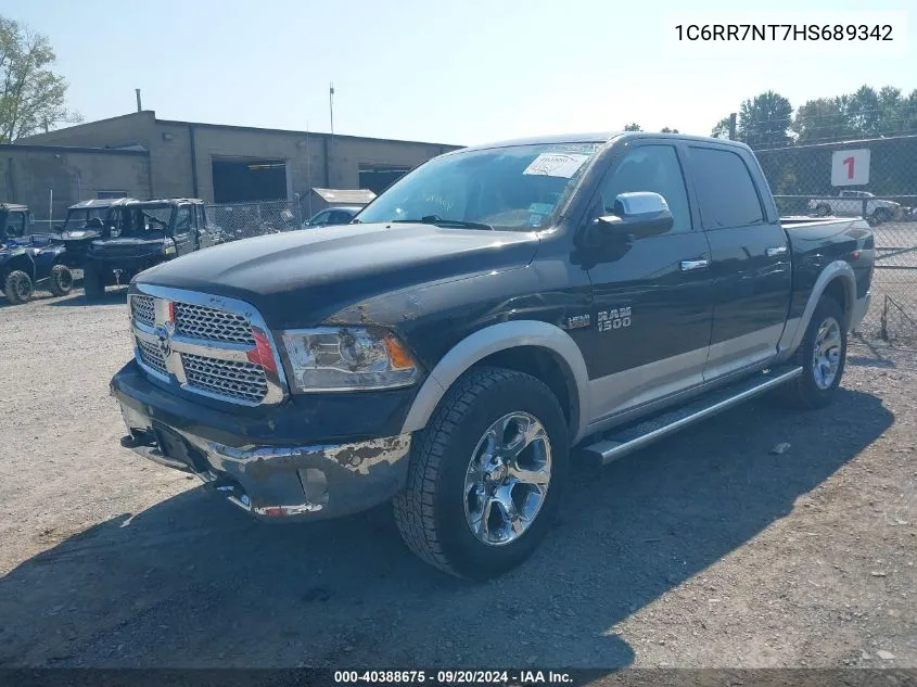 1C6RR7NT7HS689342 2017 Ram 1500 Laramie 4X4 5'7 Box