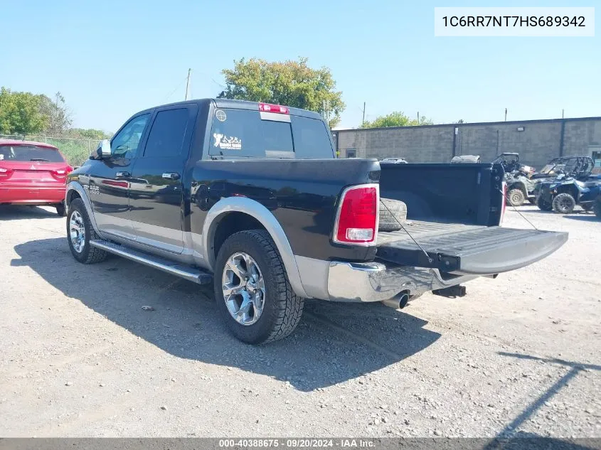 1C6RR7NT7HS689342 2017 Ram 1500 Laramie 4X4 5'7 Box