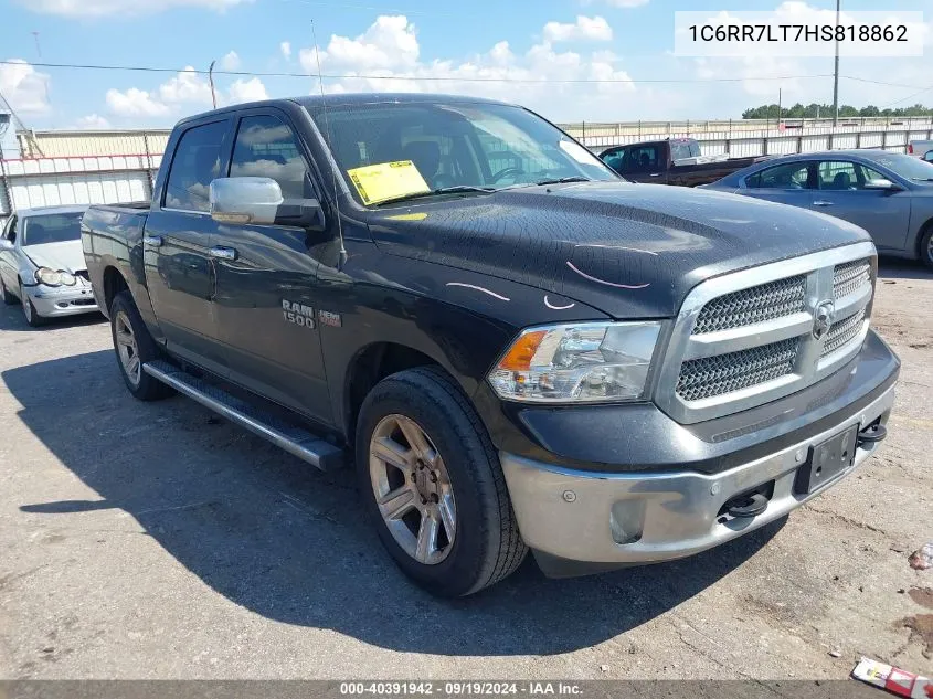 1C6RR7LT7HS818862 2017 Ram 1500 Lone Star Silver 4X4 5'7 Box