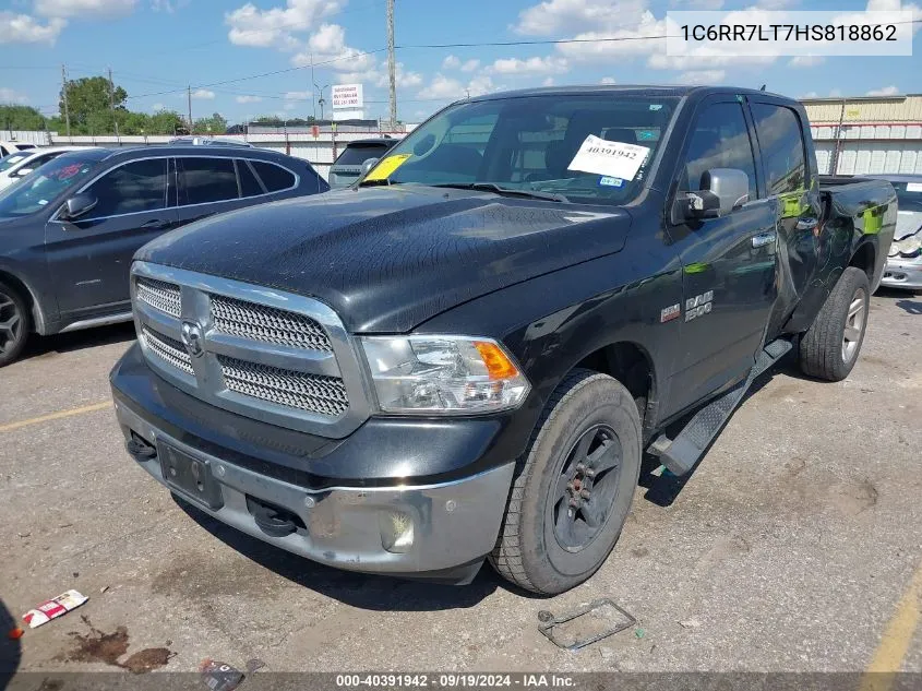 1C6RR7LT7HS818862 2017 Ram 1500 Lone Star Silver 4X4 5'7 Box