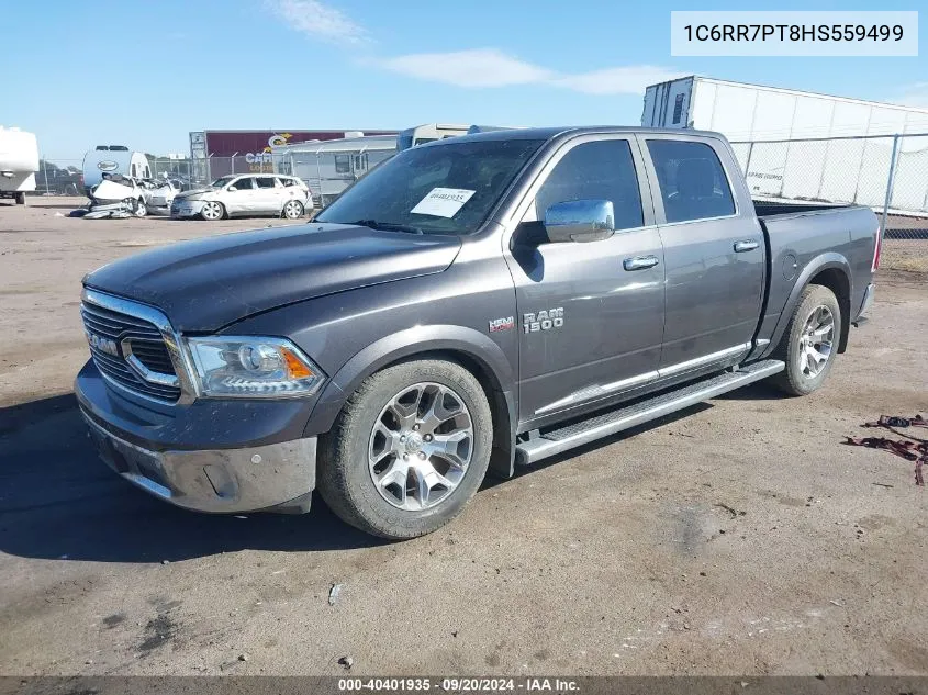 1C6RR7PT8HS559499 2017 Ram 1500 Limited 4X4 5'7 Box