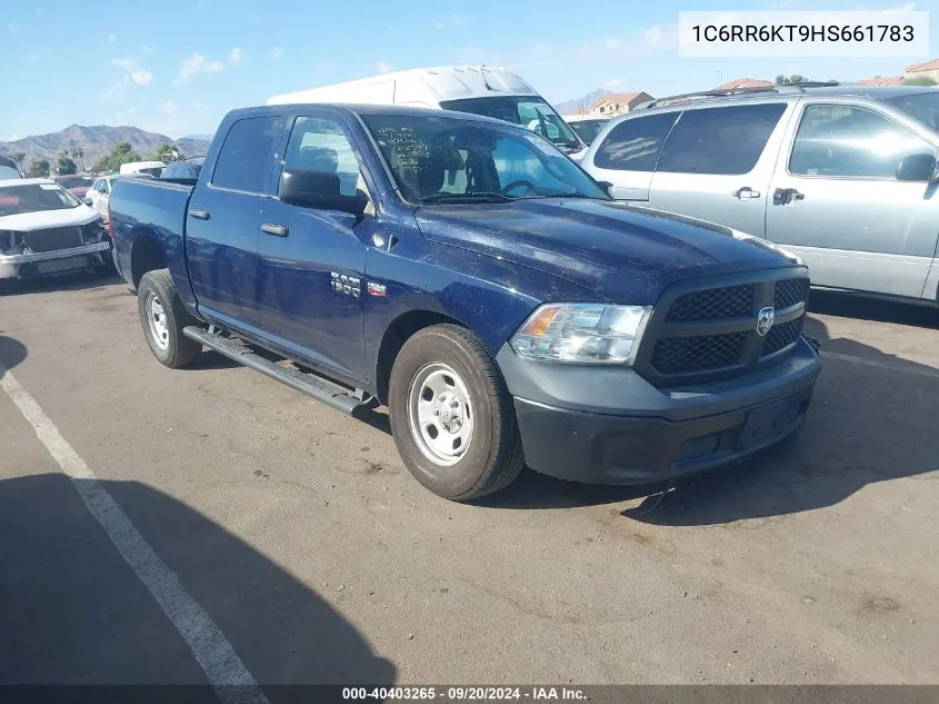 2017 Ram 1500 Tradesman 4X2 5'7 Box VIN: 1C6RR6KT9HS661783 Lot: 40403265