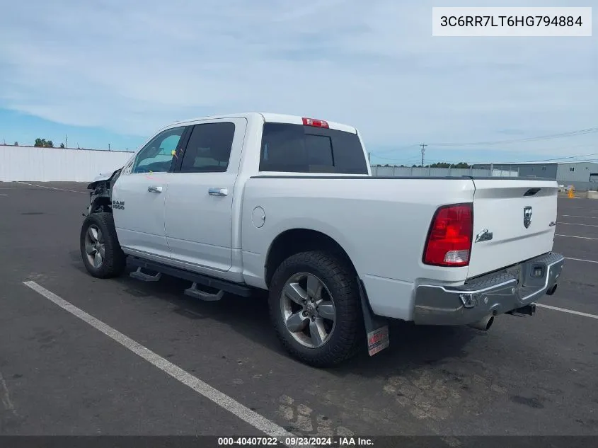 3C6RR7LT6HG794884 2017 Ram 1500 Big Horn 4X4 5'7 Box