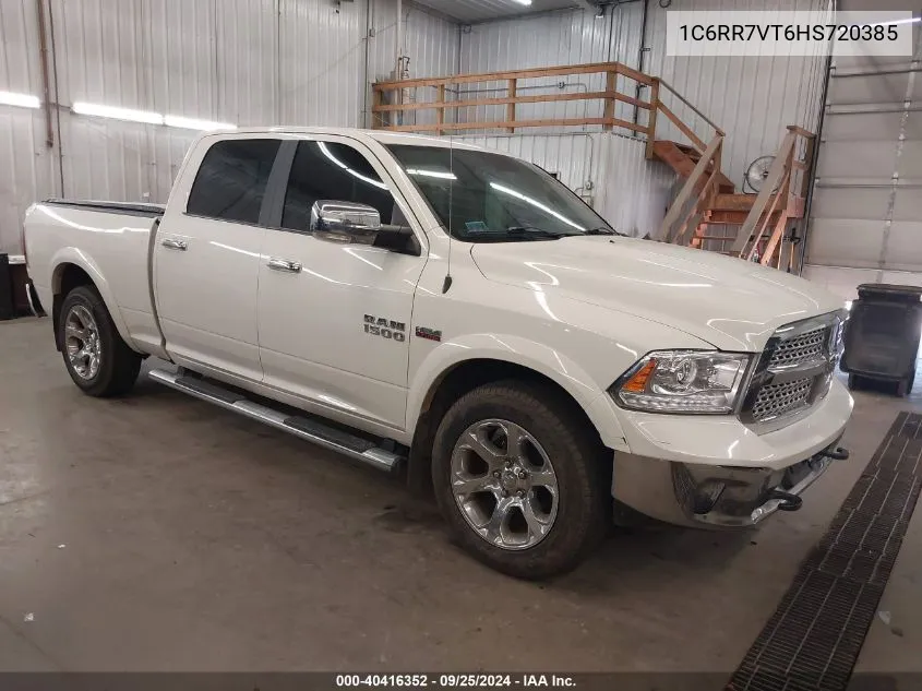 2017 Ram 1500 Laramie 4X4 6'4 Box VIN: 1C6RR7VT6HS720385 Lot: 40416352