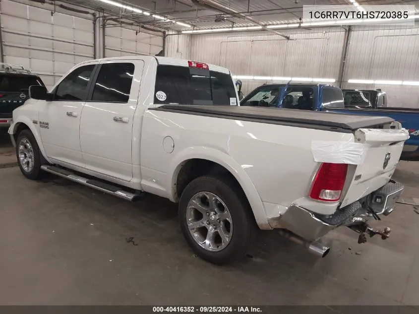 2017 Ram 1500 Laramie 4X4 6'4 Box VIN: 1C6RR7VT6HS720385 Lot: 40416352