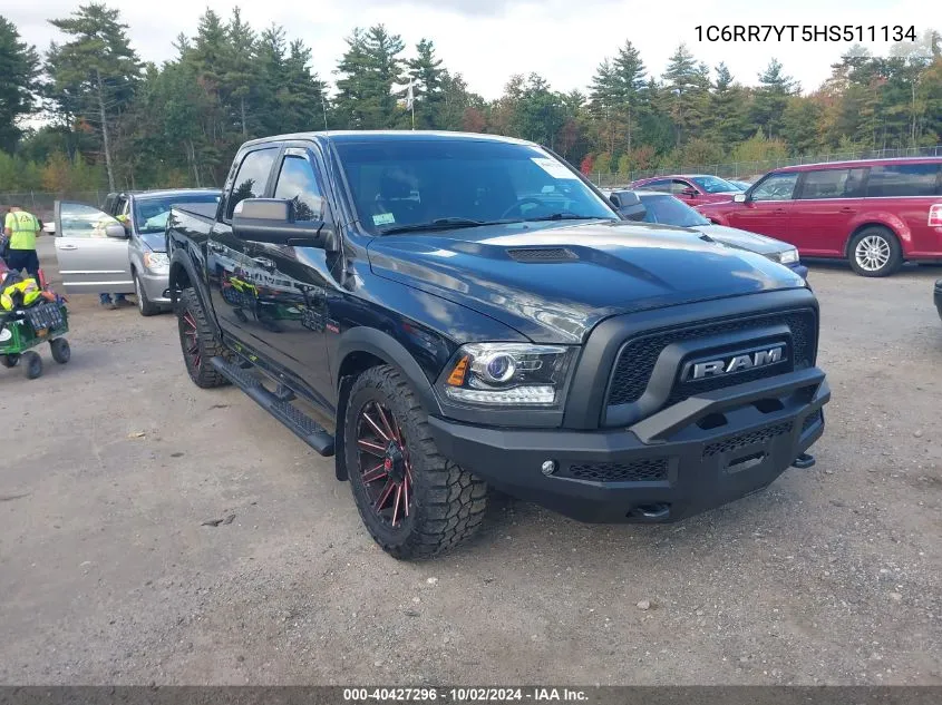 2017 Ram 1500 Rebel 4X4 5'7 Box VIN: 1C6RR7YT5HS511134 Lot: 40427296