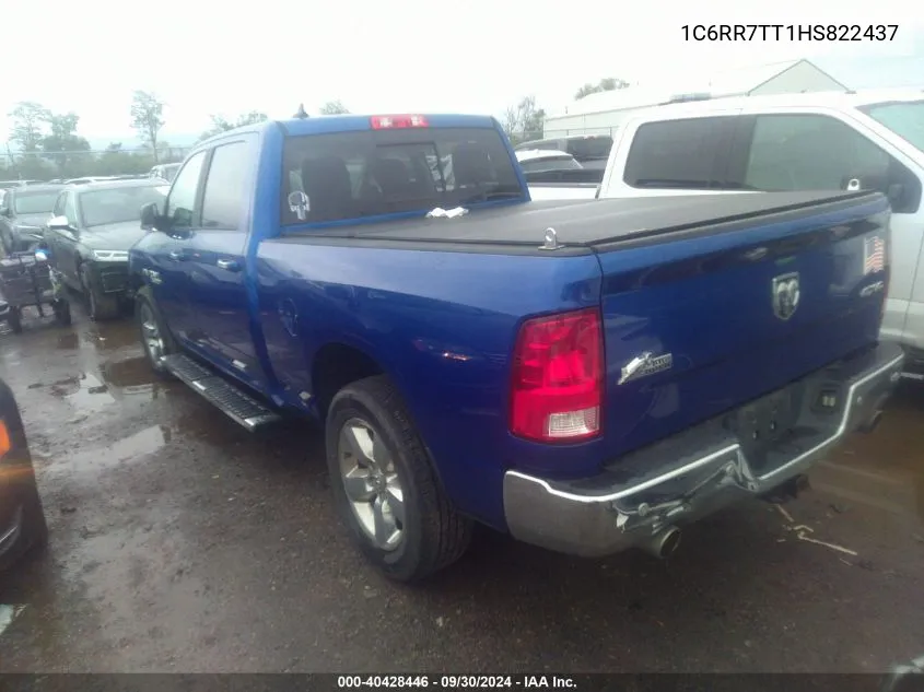 2017 Ram 1500 Slt VIN: 1C6RR7TT1HS822437 Lot: 40428446