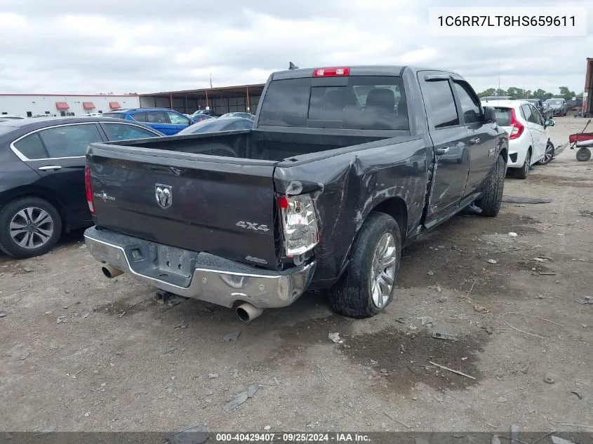 2017 Ram 1500 Lone Star 4X4 5'7 Box VIN: 1C6RR7LT8HS659611 Lot: 40429407