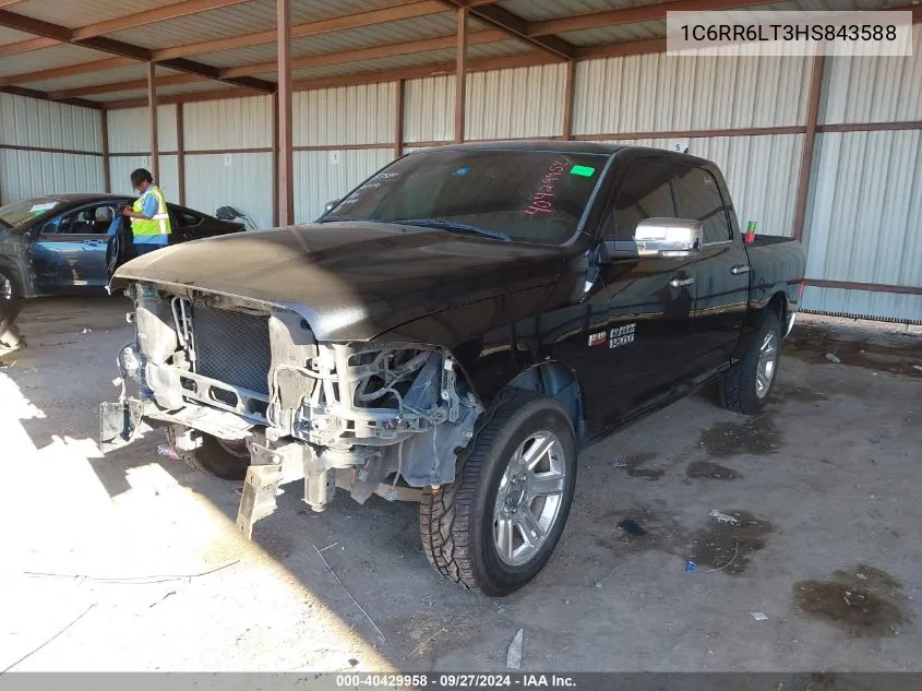 2017 Ram 1500 Slt VIN: 1C6RR6LT3HS843588 Lot: 40429958