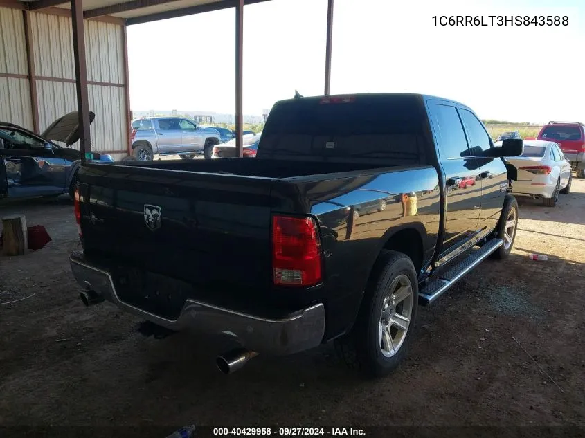 1C6RR6LT3HS843588 2017 Ram 1500 Slt