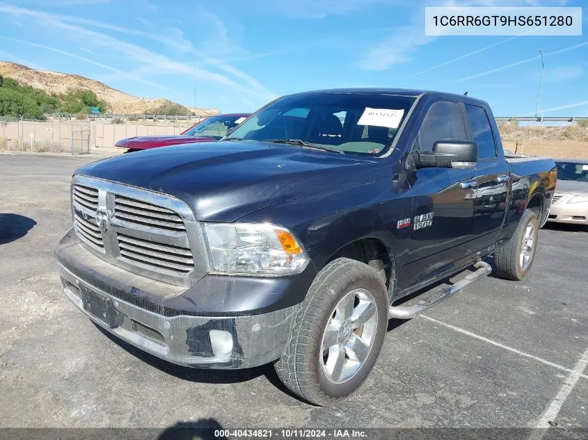 2017 Ram 1500 Slt VIN: 1C6RR6GT9HS651280 Lot: 40434821