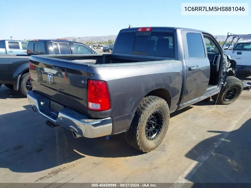 1C6RR7LM5HS881046 2017 Ram 1500 Big Horn 4X4 5'7 Box