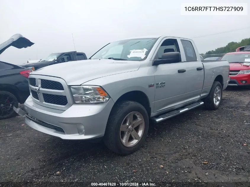 1C6RR7FT7HS727909 2017 Ram 1500 Express Quad Cab 4X4 6'4 Box