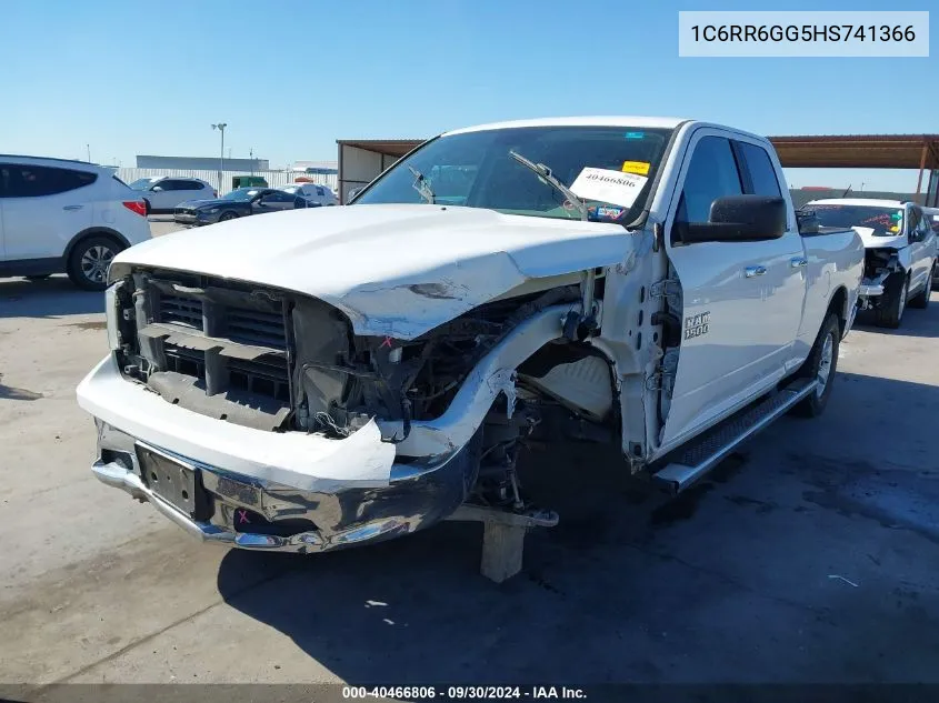 2017 Ram 1500 Slt 4X2 6'4 Box VIN: 1C6RR6GG5HS741366 Lot: 40466806