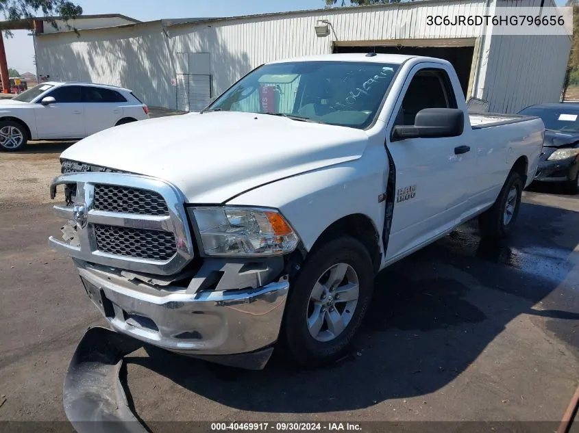 2017 Ram 1500 St VIN: 3C6JR6DT6HG796656 Lot: 40469917