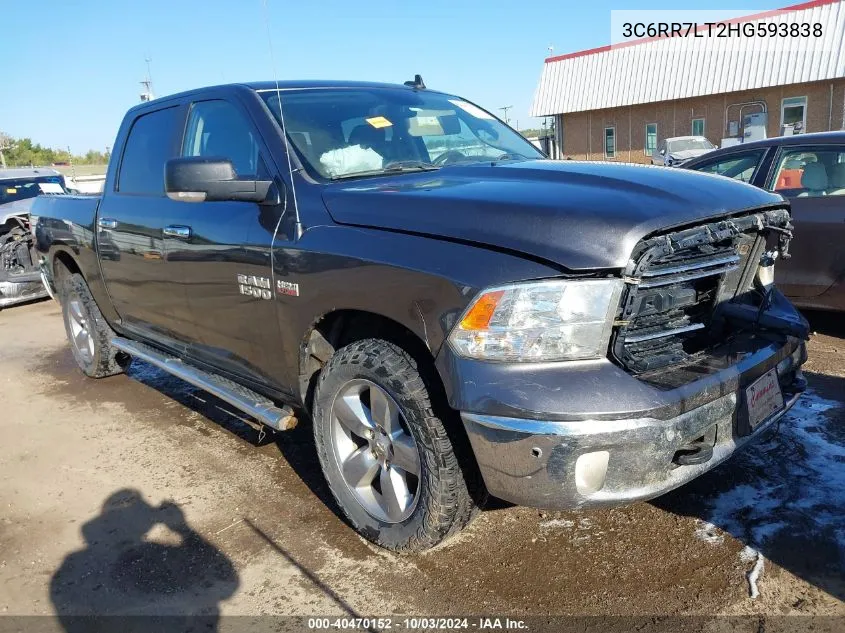 3C6RR7LT2HG593838 2017 Ram 1500 Big Horn 4X4 5'7 Box