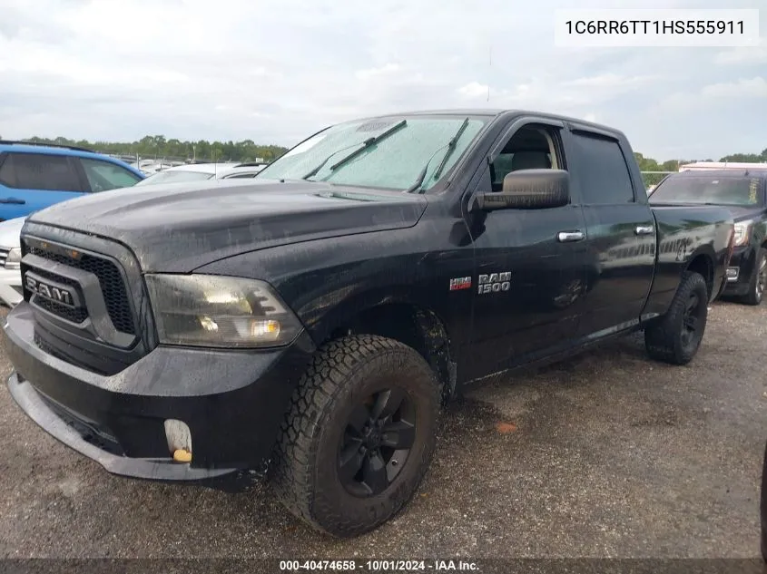 2017 Ram 1500 Slt 4X2 6'4 Box VIN: 1C6RR6TT1HS555911 Lot: 40474658