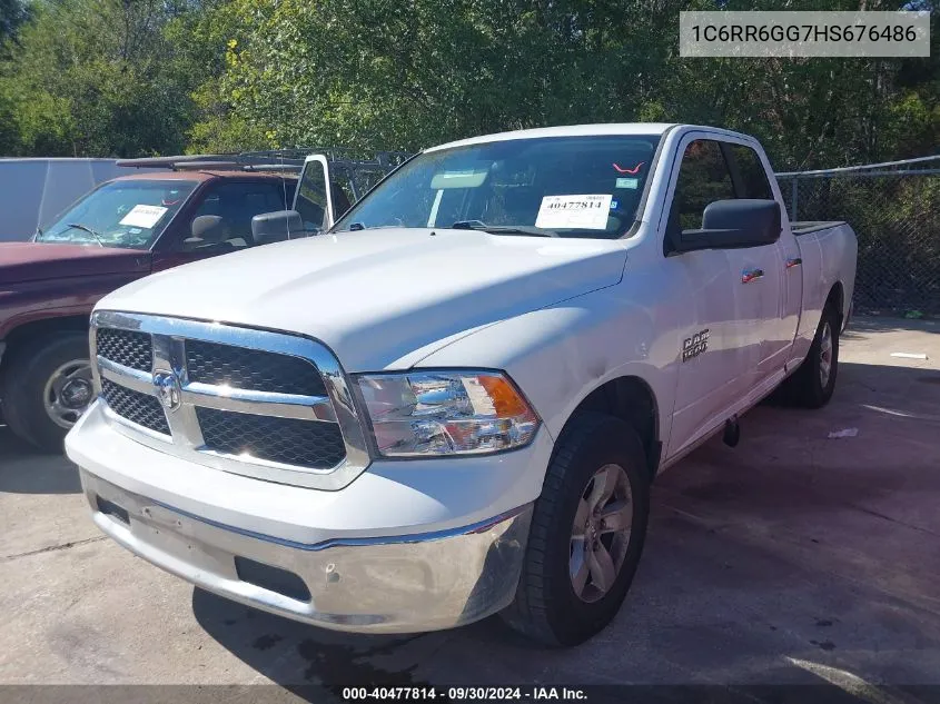 1C6RR6GG7HS676486 2017 Ram 1500 Slt 4X2 6'4 Box