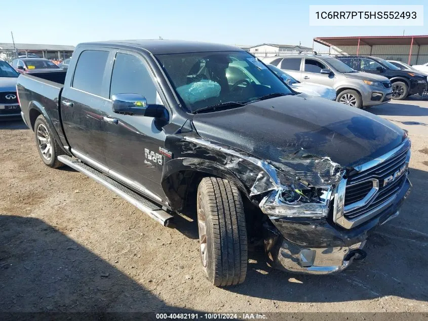 2017 Ram 1500 Longhorn VIN: 1C6RR7PT5HS552493 Lot: 40482191