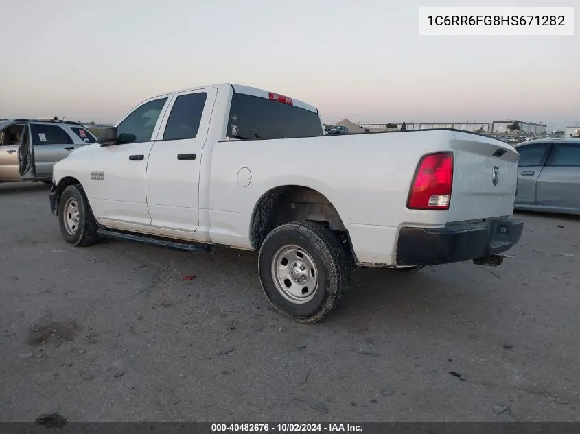 2017 Ram 1500 Tradesman 4X2 6'4 Box VIN: 1C6RR6FG8HS671282 Lot: 40482676