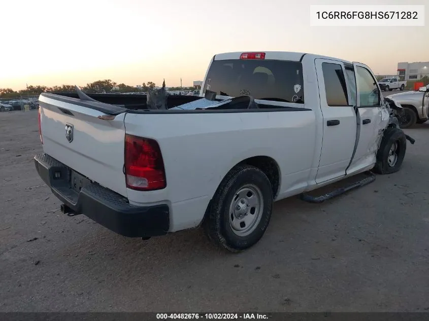 1C6RR6FG8HS671282 2017 Ram 1500 Tradesman 4X2 6'4 Box